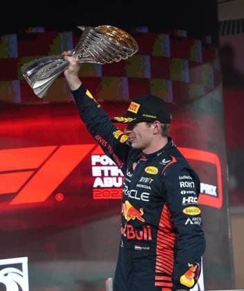 26 11 2023, Yas Marina Circuit, Abu Dhabi, Formula 1 Etihad Airways Abu Dhabi Grand Prix 2023 , in the picture winner Max Verstappen NLD , Oracle Red Bull Racing Abu Dhabi Yas Marina Circuit United Arab Emirates  eu-images-506