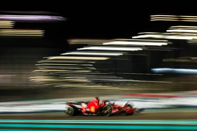 16 Charles Leclerc MCO, Scuderia Ferrari , F1 Grand Prix of Abu Dhabi at Yas Marina Circuit on November 26, 2023 in Abu Dhabi, United Arab Emirates Photo by HOCH ZWEI Abu Dhabi United Arab Emirates