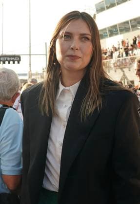 Formula 1 Etihad Airways Abu Dhabi Grand Prix 2023 26 11 2023, Yas Marina Circuit, Abu Dhabi, Formula 1 Etihad Airways Abu Dhabi Grand Prix 2023 , pictured Former Russian tennis player Maria Sharapova nordphotoxGmbHx xBratic nph00250