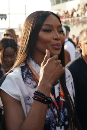 Formula 1 Etihad Airways Abu Dhabi Grand Prix 2023 26 11 2023, Yas Marina Circuit, Abu Dhabi, Formula 1 Etihad Airways Abu Dhabi Grand Prix 2023 , pictured British supermodel Naomi Campbell nordphotoxGmbHx xBratic nph00250