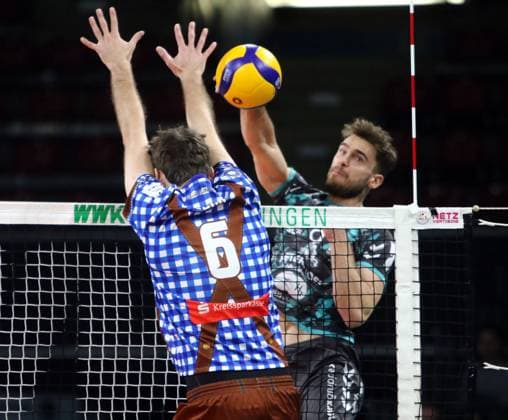 Volleyball, VBL, WWK Volleys Herrsching - SWD Powervolleys Düren