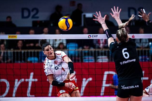 VBL Volleyball Bundesliga SC Potsdam Rote Raben Vilsbiburg 26 11 2023 VBL Volleyball Bundesliga SC Potsdam Rote Raben Vilsbiburg 26 11 2023 Copyright: xBEAUTIFULxSPORTS NicolxMarschallx