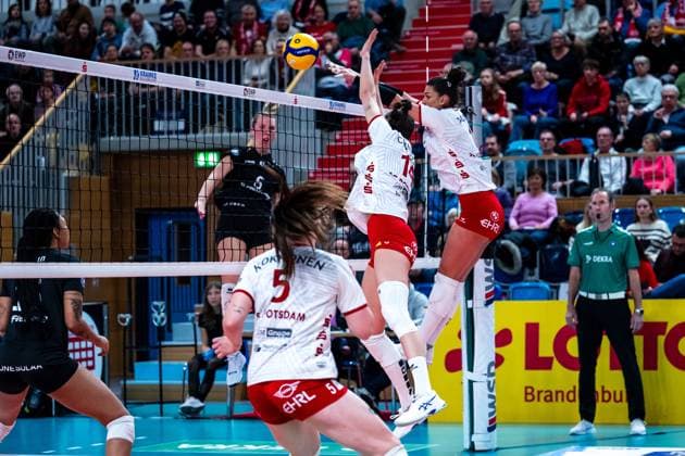 VBL Volleyball Bundesliga SC Potsdam Rote Raben Vilsbiburg 26 11 2023 VBL Volleyball Bundesliga SC Potsdam Rote Raben Vilsbiburg 26 11 2023 Copyright: xBEAUTIFULxSPORTS NicolxMarschallx