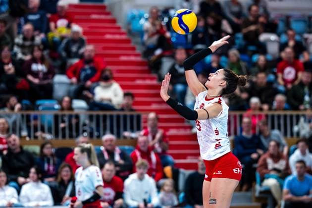 VBL Volleyball Bundesliga SC Potsdam Rote Raben Vilsbiburg 26 11 2023 VBL Volleyball Bundesliga SC Potsdam Rote Raben Vilsbiburg 26 11 2023 Copyright: xBEAUTIFULxSPORTS NicolxMarschallx