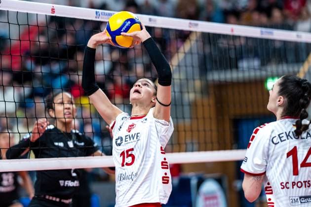 VBL Volleyball Bundesliga SC Potsdam Rote Raben Vilsbiburg 26 11 2023 VBL Volleyball Bundesliga SC Potsdam Rote Raben Vilsbiburg 26 11 2023 Copyright: xBEAUTIFULxSPORTS NicolxMarschallx