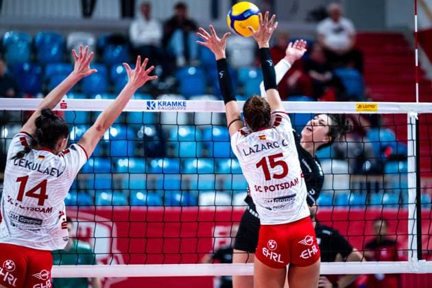 VBL Volleyball Bundesliga SC Potsdam Rote Raben Vilsbiburg 26 11 2023 VBL Volleyball Bundesliga SC Potsdam Rote Raben Vilsbiburg 26 11 2023 Copyright: xBEAUTIFULxSPORTS NicolxMarschallx