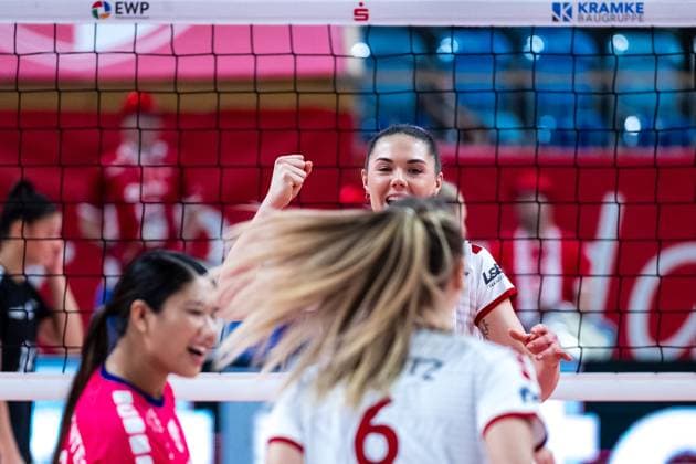 VBL Volleyball Bundesliga SC Potsdam Rote Raben Vilsbiburg 26 11 2023 VBL Volleyball Bundesliga SC Potsdam Rote Raben Vilsbiburg 26 11 2023 Copyright: xBEAUTIFULxSPORTS NicolxMarschallx