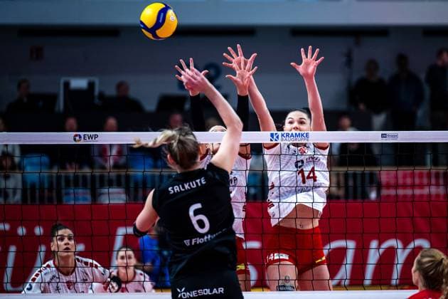 VBL Volleyball Bundesliga SC Potsdam Rote Raben Vilsbiburg 26 11 2023 VBL Volleyball Bundesliga SC Potsdam Rote Raben Vilsbiburg 26 11 2023 Copyright: xBEAUTIFULxSPORTS NicolxMarschallx