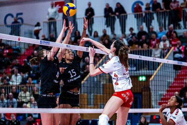 VBL Volleyball Bundesliga SC Potsdam Rote Raben Vilsbiburg 26 11 2023 VBL Volleyball Bundesliga SC Potsdam Rote Raben Vilsbiburg 26 11 2023 Copyright: xBEAUTIFULxSPORTS NicolxMarschallx