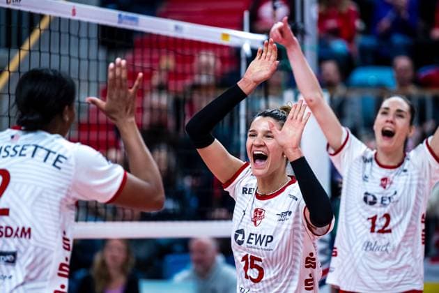VBL Volleyball Bundesliga SC Potsdam Rote Raben Vilsbiburg 26 11 2023 VBL Volleyball Bundesliga SC Potsdam Rote Raben Vilsbiburg 26 11 2023 Copyright: xBEAUTIFULxSPORTS NicolxMarschallx