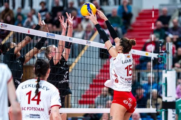 VBL Volleyball Bundesliga SC Potsdam Rote Raben Vilsbiburg 26 11 2023 VBL Volleyball Bundesliga SC Potsdam Rote Raben Vilsbiburg 26 11 2023 Copyright: xBEAUTIFULxSPORTS NicolxMarschallx