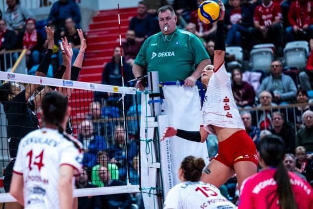 VBL Volleyball Bundesliga SC Potsdam Rote Raben Vilsbiburg 26 11 2023 VBL Volleyball Bundesliga SC Potsdam Rote Raben Vilsbiburg 26 11 2023 Copyright: xBEAUTIFULxSPORTS NicolxMarschallx