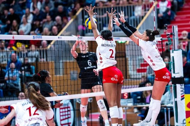 VBL Volleyball Bundesliga SC Potsdam Rote Raben Vilsbiburg 26 11 2023 VBL Volleyball Bundesliga SC Potsdam Rote Raben Vilsbiburg 26 11 2023 Copyright: xBEAUTIFULxSPORTS NicolxMarschallx