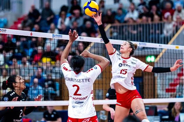 VBL Volleyball Bundesliga SC Potsdam Rote Raben Vilsbiburg 26 11 2023 VBL Volleyball Bundesliga SC Potsdam Rote Raben Vilsbiburg 26 11 2023 Copyright: xBEAUTIFULxSPORTS NicolxMarschallx