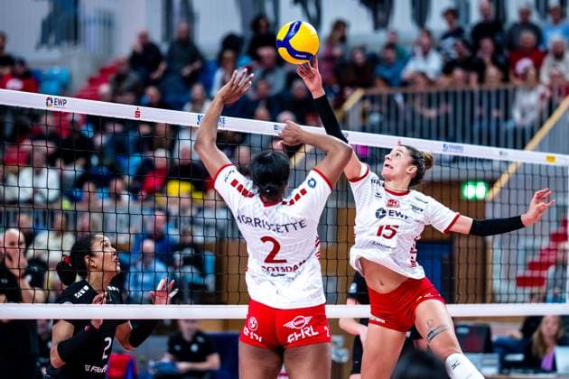 VBL Volleyball Bundesliga SC Potsdam Rote Raben Vilsbiburg 26 11 2023 VBL Volleyball Bundesliga SC Potsdam Rote Raben Vilsbiburg 26 11 2023 Copyright: xBEAUTIFULxSPORTS NicolxMarschallx