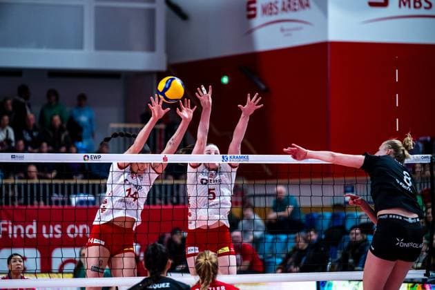 VBL Volleyball Bundesliga SC Potsdam Rote Raben Vilsbiburg 26 11 2023 VBL Volleyball Bundesliga SC Potsdam Rote Raben Vilsbiburg 26 11 2023 Copyright: xBEAUTIFULxSPORTS NicolxMarschallx