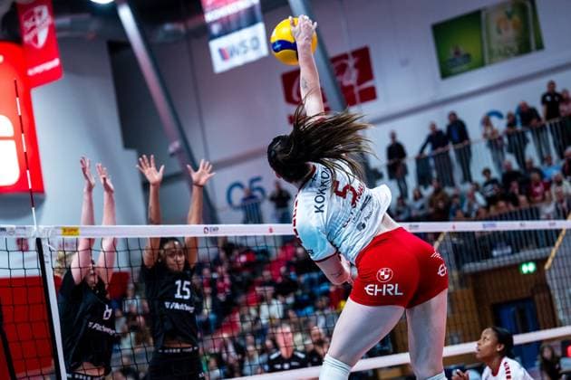 VBL Volleyball Bundesliga SC Potsdam Rote Raben Vilsbiburg 26 11 2023 VBL Volleyball Bundesliga SC Potsdam Rote Raben Vilsbiburg 26 11 2023 Copyright: xBEAUTIFULxSPORTS NicolxMarschallx