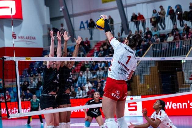 VBL Volleyball Bundesliga SC Potsdam Rote Raben Vilsbiburg 26 11 2023 VBL Volleyball Bundesliga SC Potsdam Rote Raben Vilsbiburg 26 11 2023 Copyright: xBEAUTIFULxSPORTS NicolxMarschallx