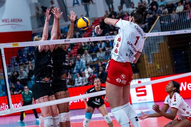 VBL Volleyball Bundesliga SC Potsdam Rote Raben Vilsbiburg 26 11 2023 VBL Volleyball Bundesliga SC Potsdam Rote Raben Vilsbiburg 26 11 2023 Copyright: xBEAUTIFULxSPORTS NicolxMarschallx