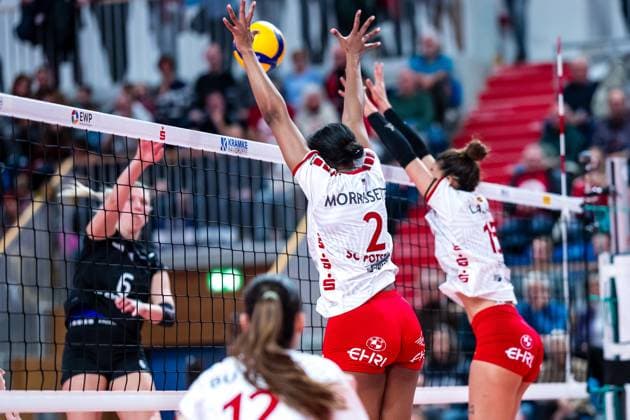 VBL Volleyball Bundesliga SC Potsdam Rote Raben Vilsbiburg 26 11 2023 VBL Volleyball Bundesliga SC Potsdam Rote Raben Vilsbiburg 26 11 2023 Copyright: xBEAUTIFULxSPORTS NicolxMarschallx