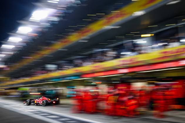 16 Charles Leclerc MCO, Scuderia Ferrari , F1 Grand Prix of Abu Dhabi at Yas Marina Circuit on November 26, 2023 in Abu Dhabi, United Arab Emirates Photo by HOCH ZWEI Abu Dhabi United Arab Emirates
