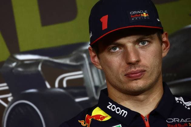 F1 Abu Dhabi Grand Prix 2023 Max Verstappen of Red Bull Racing during press conference, PK, Pressekonferenz after the Formula 1 Abu Dhabi Grand Prix at Yas Marina Circuit in Abu Dhabi, United Arab Emirates on November 26, 2023. Abu Dhabi United Arab Emirates  Copyright: xJakubxPorzyckix originalFilename:porzycki-f1abudha231126_npA17.jpg