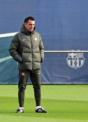 FC Barcelona, Barca Training Before The Champions League Match Against FC Porto Xavi Hernandez is participating in the training session before the UEFA Champions League match against FC Porto in Barcelona, Spain, on November 27, 2023. Barcelona Barcelona Spain  Copyright: xUrbanandsportx originalFilename:urbanandsport-fcbarcel231127_npszR.jpg