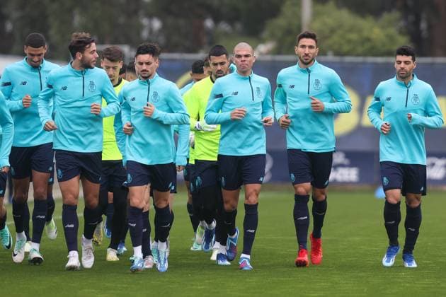 Football, CL, FC Porto training