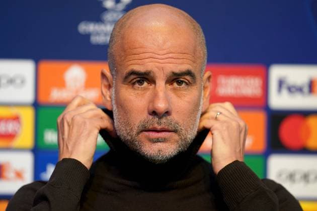 Football, CL, Manchester City press conference