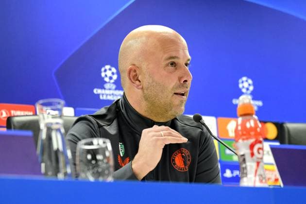 Football, CL, Feyenoord Rotterdam, Press conference