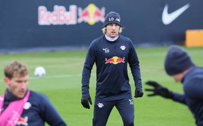 Football, CL, RB Leipzig, Training