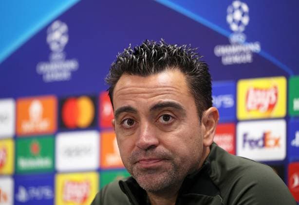 Xavi press conference, PK, Pressekonferenz before the Champions League match against FC Porto Xavi Hernandez is speaking during the press conference prior to the UEFA Champions League match against Real Madrid in Barcelona, Spain, on November 27, 2023. Barcelona Barcelona Spain  Copyright: xUrbanandsportx originalFilename:urbanandsport-xavipres231127_npBJi.jpg