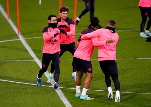 Football, CL, Manchester City, Training