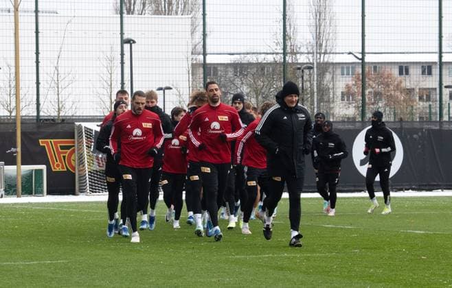 Football, CL, Union Berlin Training