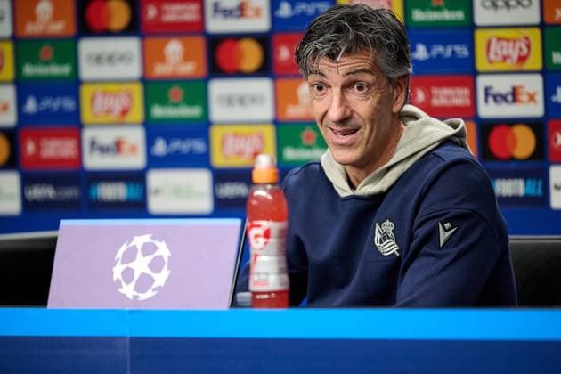 Football, CL, Real Sociedad San Sebastian, Press conference