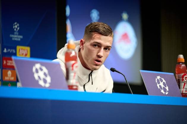Football, CL, Red Bull Salzburg, Press conference
