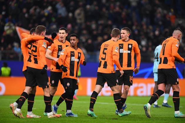 HAMBURG, GERMANY - 28 NOVEMBER, 2023: The UEFA Champions League match between FC Shakhtar Donetsk vs Royal Antwerpen FC at Volksparkstadion  Copyright: xVItaliixKliuievx