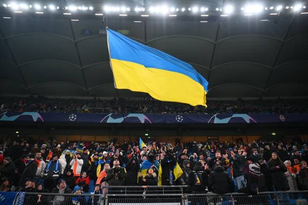 HAMBURG, GERMANY - 28 NOVEMBER, 2023: The UEFA Champions League match between FC Shakhtar Donetsk vs Royal Antwerpen FC at Volksparkstadion  Copyright: xVItaliixKliuievx