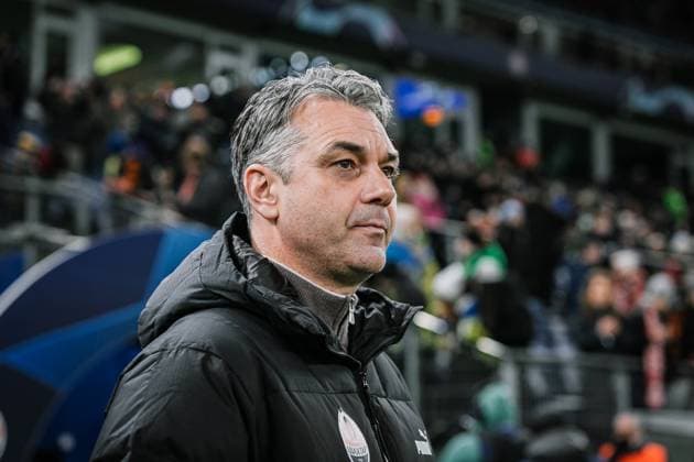 Soccer I Men I Season 2023 2024 I UEFA Champions League I Matchday 5 I Shakhtar Donetsk Royal Antwerp FC I 28 11 2023 Marino Pusic Coach, Shakhtar Donetsk in focus Hamburg Volksparkstadion Hamburg Germany Copyright: xLobecax xHenningxRohlfsx