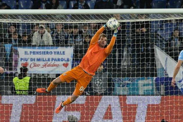 UEFA Champions League football match - SS Lazio vs Celtic FC Ivan Provedel (SS Lazio); during the UEFA Champions League 2023-2024 football match between SS Lazio and Celtic FC at the Olympic Stadium in Rome on November 28, 2023. Rome Italy  Copyright: xIPAxSport ABACAx