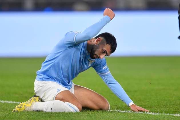 Valentin Mariano Jose Castellanos Gimenez alias Taty of SS Lazio during the Champions League Group E football match between SS Lazio and Celtic at Olimpico stadium in Rome (Italy), November 28th, 2023. AntoniettaxBaldassarre