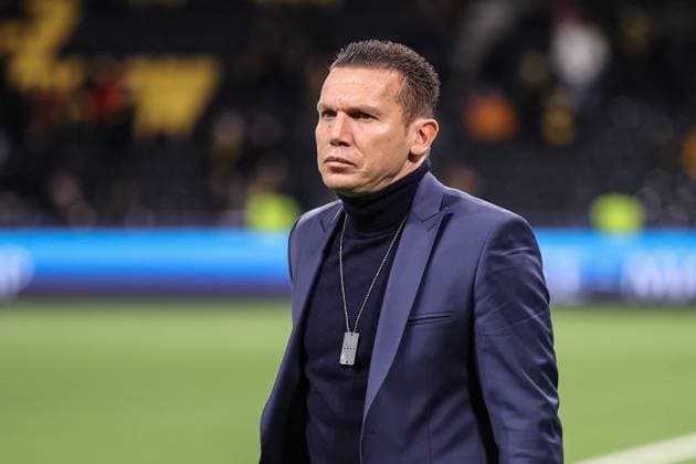 BERN, SWITZERLAND NOVEMBER 28 head coach Barak Bakhar of Crvena zvezda during the UEFA Champions League Group Stage match between BSC Young Boys and FK Crvena zvezda at Stadion Wankdorf on November 28, 2023 in Bern, Switzerland Bern Stadion Wankdorf Bern Switzerland Copyright: xJustPictures.ch LuigixRizzox jp-en-EuSpIm-Y.Boys_Crvena_28Nov2023_00001