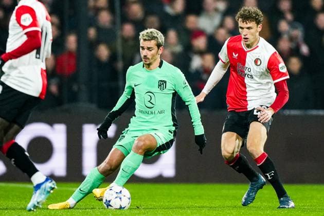 Football, CL, Feyenoord Rotterdam - Atletico Madrid