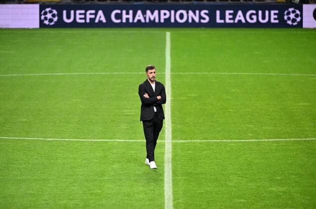 Football, Men, Season 2023 2024, UEFA Champions League Group C, Matchday 5 , SC Sporting Braga 1 FC Union Berlin, Stadium round of 1 FC Union the day before the match, Josip Juranovic 1 FC Union Berlin , 28 11 2023, Copyright: xMatthiasxKochx