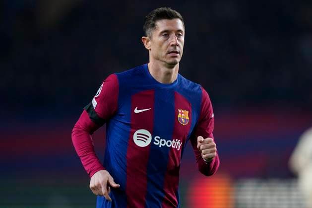 ESP: FC Barcelona, Barca FC Porto. UEFA Champions League match, Group H, date 5 Robert Lewandowski of FC Barcelona during the UEFA Champions League match, Group H, between FC Barcelona and FC Porto played at Lluis Companys Stadium on November 28, 2023 in Barcelona, Spain. kpng Copyright: xSergioxRuizx xPRESSINPHOTOx PS_231128_004