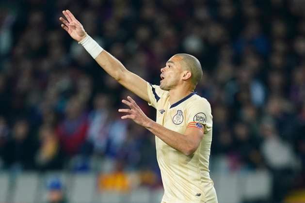 ESP: FC Barcelona, Barca FC Porto. UEFA Champions League match, Group H, date 5 Pepe of FC Porto during the UEFA Champions League match, Group H, between FC Barcelona and FC Porto played at Lluis Companys Stadium on November 28, 2023 in Barcelona, Spain. kpng Copyright: xSergioxRuizx xPRESSINPHOTOx PS_231128_005