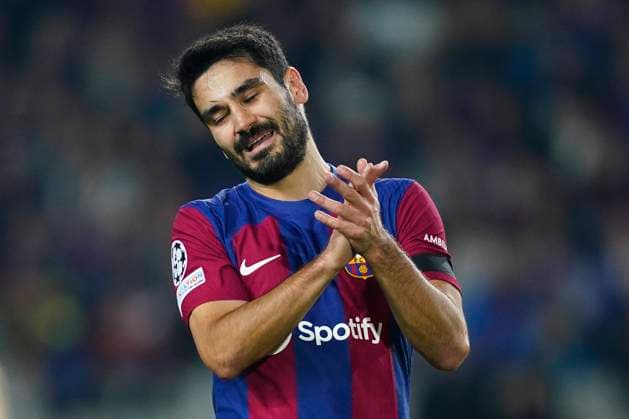 ESP: FC Barcelona, Barca FC Porto. UEFA Champions League match, Group H, date 5 Ilkay Gundogan of FC Barcelona during the UEFA Champions League match, Group H, between FC Barcelona and FC Porto played at Lluis Companys Stadium on November 28, 2023 in Barcelona, Spain. kpng Copyright: xSergioxRuizx xPRESSINPHOTOx PS_231128_028