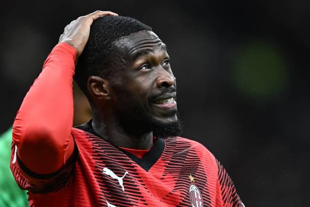 Db Milano 28 11 2023 - Champions League Milan-Borussia Dortmund foto Daniele Buffa Image nella foto: Fikayo Tomori1 