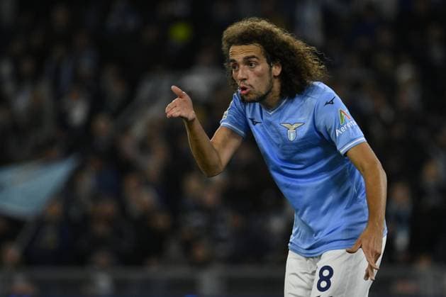 Matteo Guendouzi of S.S. Lazio during the 5th day of the UEFA Champions League Group E between S.S. Lazio - Celtic F.C. on 28 November 2023 at the Olympic Stadium in Rome, Italy.  Copyright: xDomenicoxCippitelli IPAxSportx x xx IPA_41921108 IPA_Agency_IPA41921108