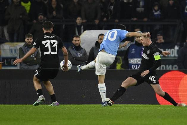 UEFA Champions League football match - SS Lazio vs Celtic FC Luis Alberto of S.S. Lazio during the 5th day of the UEFA Champions League Group E between S.S. Lazio - Celtic F.C. on 28 November 2023 at the Olympic Stadium in Rome, Italy. Rome Italy  Copyright: xIPAxSport ABACAx